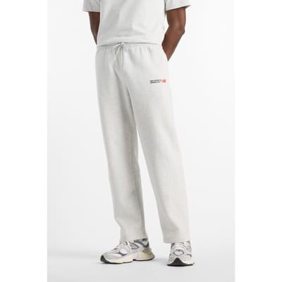 New Balance Straight Leg Sweatpants In Grey Taglia: L | Pantaloni Outlet | Uomo | Grigio