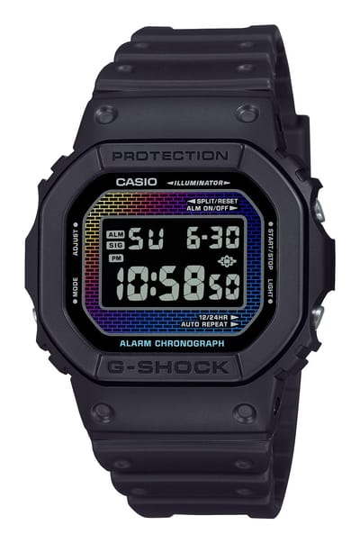 Casio G-Shock DW-5600RW-1ER Horloge - Kunststof - Zwart - Ø 38 mm