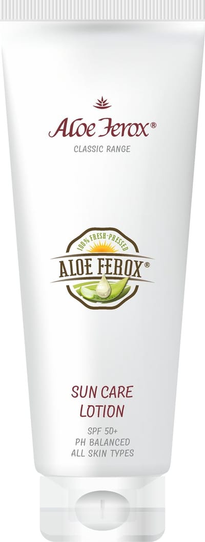 Aloe Ferox Zonnebrand Lotion - SPF 50+ - Vrij van microplastics - Normale en Gevoelige huid - 150 ml