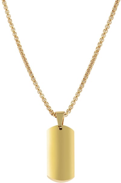 AKZENT Akzent unisex ketting met hanger Beleza, huidvriendelijk