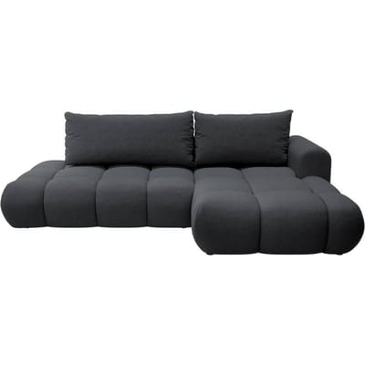 Hoekbank met slaapfunctie Ontaria rechts chenille | Selsey Design