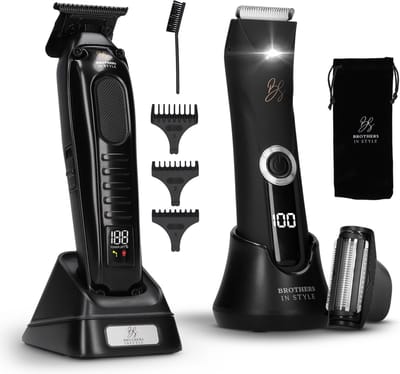Baardtrimmer Mannen Pro – Bodygroomer Mannen – Trimmer Mannen – Body Trimmer Heren - Trimapparaat – Multigroomer – Beard & Body - Brothers in Style®