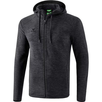Erima Basic Fleece Jack - Jassen  - zwart - 164