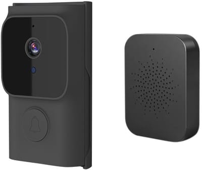 Draadloze WiFi Videodeurbel met Twee-weg Communicatie en Hoge Definitie