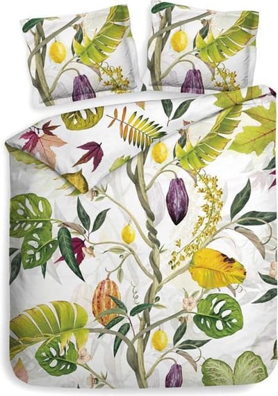 Heckett & Lane Sillia Dekbedovertrek - Litsjumeaux XL - 260x200/220 cm - Multi
