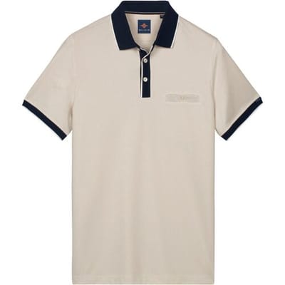Baileys Polo Uni Color Buttoned Chestpocket Solid Color Fabric Details Shell / male