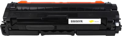 Samsung CLT-Y505L - Inktcartridge Geel - 3500 pagina's - Huismerk Compatible - Geschikt voor Samsung ProXpress C2620DW Samsung ProXpress C2670FW - S505XYR alternatief - Samsung inktcartridge
