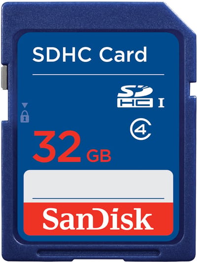 SanDisk - SDHC geheugenkaart - 32 GB