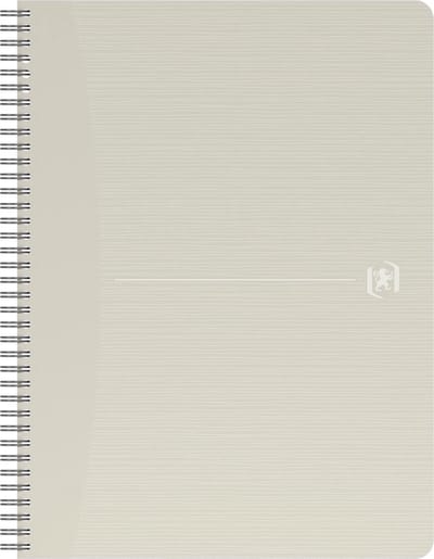 Oxford My Rec'up spiraalschrift, ft A4, 100 bladzijden, geruit 5 mm, geassorteerde kleuren 5 stuks