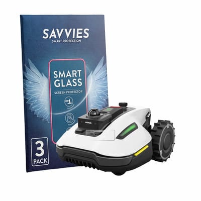 3 Stuks Savvies Screenprotector - geschikt voor Mammotion Yuka Mini 2 1000 (ALLEEN Camera) - beschermfolie glas transparant