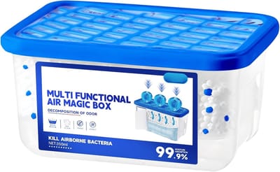 Luchtreiniger Stofvrij - Stofverzamelaar Box - Frisse Lucht Creëren - Passieve Adsorptie - 350 ml Inhoud - Enkele Attribuut