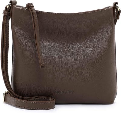 SURI FREY Schoudertas Orry Crossover Bag Mud Bruine