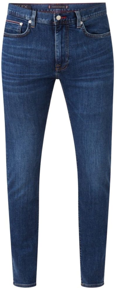 Tommy Hilfiger - Jeans Bleecker Indigo Blauw - Heren - Maat W 34 - L 34 - Modern-fit