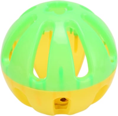 Kippen Voederbal - Voederspeelgoed Vogels - Actief Pikken Stimuleren - Met Interne Bel - 11 Cm - Groen
