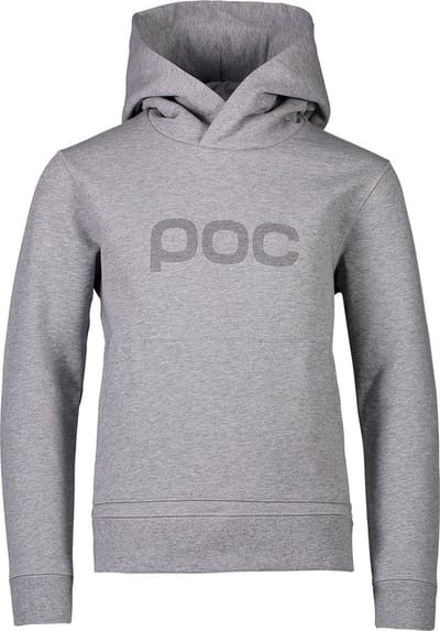Poc Logo Hoodie Grijs 10 Years Jongens,Meisjes