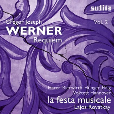 Magdalene Harer, La Festa Musicale, Lajos Rovatkay - Werner: Requiem (CD)