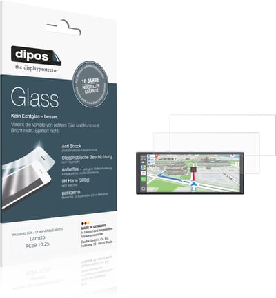 dipos – 2x Matte Pantserfolie geschikt voor Lamtto RC29 10.25 | 9H Screenprotector