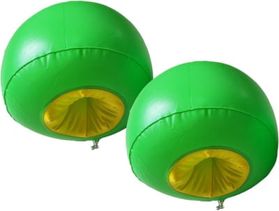 Opblaasbare Bokshandschoenen - Boksballonnen Trainingshandschoenen - Boksen Oefenen - Duurzaam Pvc Materiaal - Niet Gespecificeerd - Groen