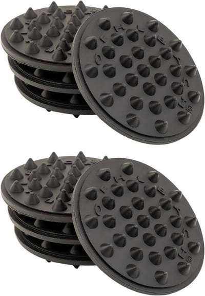 Schokdempers voor Hifi en Speakerboxen (Set van 8)