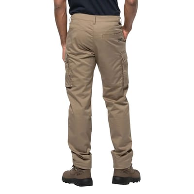 Jack Wolfskin Heren Arctic Road Cargo Broek (Beige)
