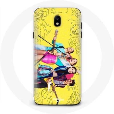 Samsung Galaxy J3 2017 hoesje Streef je dromen na Muziekposter