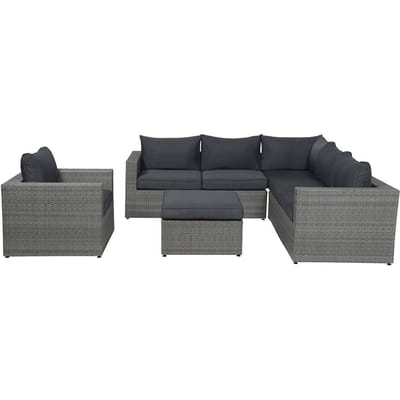 Garden Impressions Cayman loungeset - inclusief fauteuil -organic grey