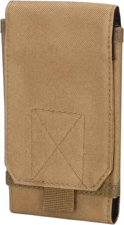 Tactische Heuptas – 6-inch Mobiele Telefoonzakje, Universele Molle EDC Tas voor Hardlopen, Jacht, Outdoor en Kamperen-BEIGE