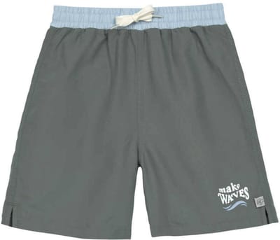 Lässig - Zwembroek - Boardshorts - Make Waves - Deep Olive - Maat 116