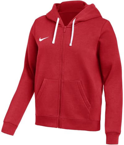 Nike Park 26 Fleece Full-Zip Hoodie Rood Dames - Maat S