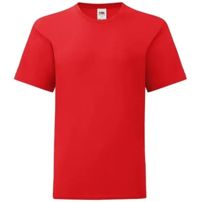 T-shirt kind Fruit of the Loom Iconic 150 T Niña