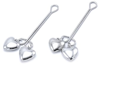Kiotos - Clit Clip Hearts - Clitorisklemmen/Schaamlipklemmen met Hangertje
