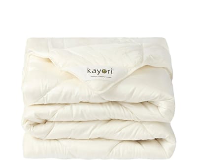 Kayori Adamo Zomer Dekbed - Eenpersoons - 140x220 cm - Wit