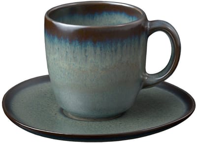 Kaffeetasse mit Untertasse Lave 190 ml