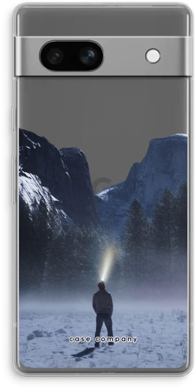 Case Company® - Hoesje geschikt voor Google Pixel 7A hoesje - Wanderlust - Soft Cover Telefoonhoesje - Bescherming aan alle Kanten en Schermrand