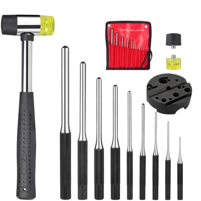 Penpons Set - Reparatie Handgereedschap - Metaalbewerking - Gesmede Gereedschappen - 13 Stuks - Enkel attribuut
