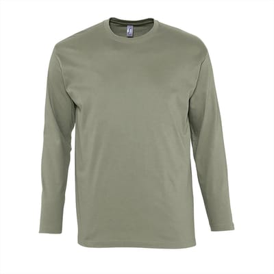 SOL'S T-Shirt Monarch Long Sleeve L241 - Khaki - L