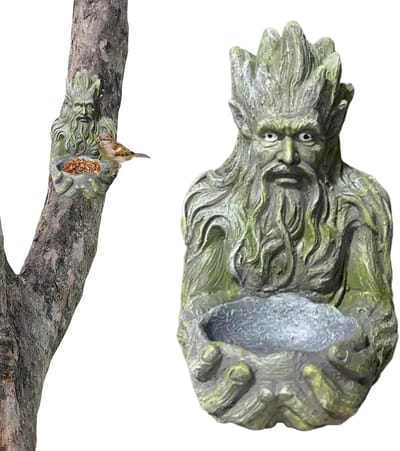 Outdoor Vogel Feeder | Weerbestendig Tuindecor - Buiten Beelden Decoratieve Feeder | Om Wilde Distelvinken, Mussen, Mezen En Voor Tuin Aan te trekken,