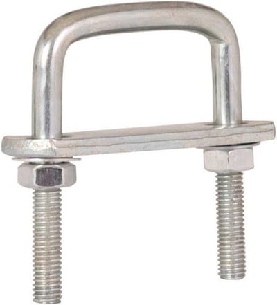 U bout M10 met strop 80 x 63 mm - verzinkt