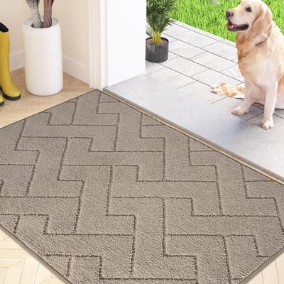 La'Moussawi ® Absorberende Antislip Deurmat voor Binnen, Ideaal voor Entree en Hal, 50 x 80 cm