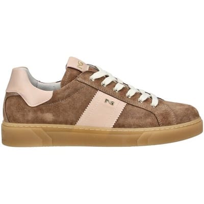 Sneaker Nerogiardini Velour Nappa Pandora Rosa Tr Malaga 1074 Para - Fashion Wear - Vrouwen