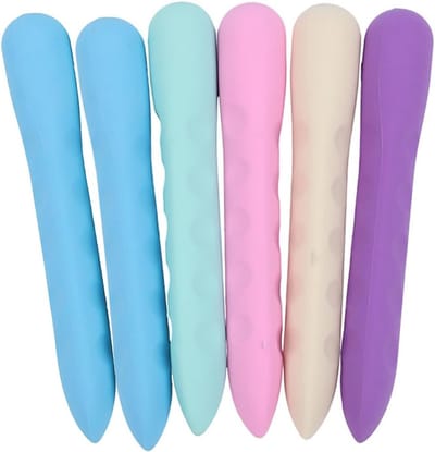 Set van 6 Gummen voor School en Kantoor, Perfect voor Universiteiten en Kantoorbenodigdheden, Transparante Oppervlakte Gummetjes