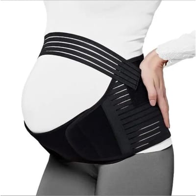 Ergonomische Ondersteuning Buikband Rugregio Kledingriem Verstelbaar Onderrug Welzijn Zwangerschap Buikbrace Beschermer Zwangerschap M