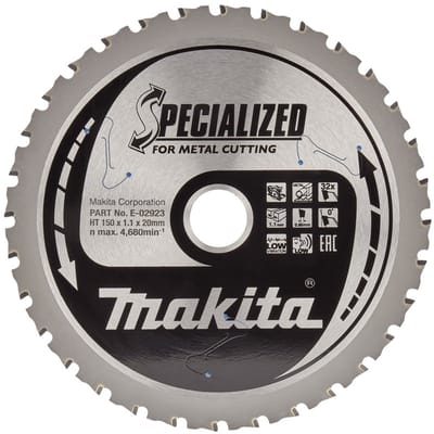 Makita Cirkelzaagblad voor staal | Specialized | Ø 150mm Asgat 20mm 32T - E-02939