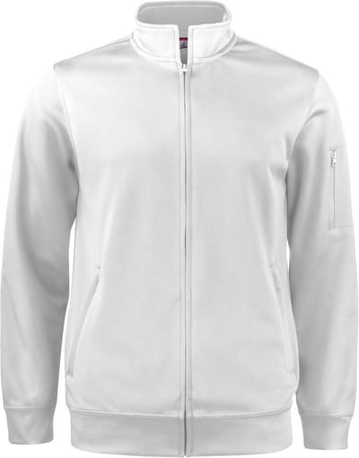 Clique Basic Active Cardigan 021016 - Wit - 4XL