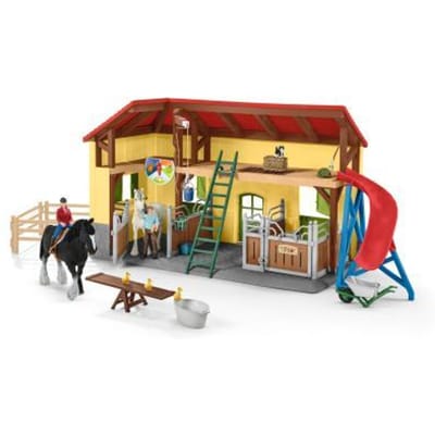 Schleich Farm World 42485 Paardenstal Voertuigen