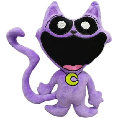 Poupées Peluches Kawaii Souriantes Critters 25-30cm Catnap Dogday Poupées en Peluche Jouets Peluches Animaux Dessin Animé Cadeaux d'Anniversaire Noël pour Enfants