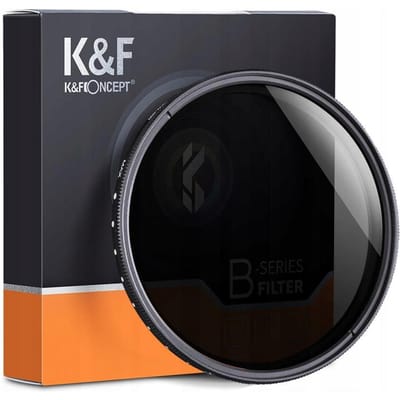 K&F Concept 67mm variabele ND2-ND400 filter Nano-B ND fader grijsfilter
