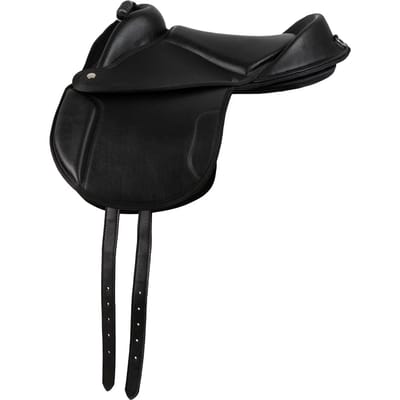 Zadel voor pony met volledige handgreep Supreme Shetland