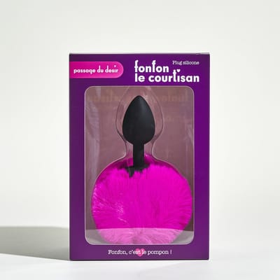 Plug met pompom Fonfon le Courtisan