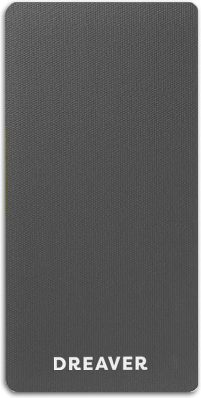 Dreaver Universele Vloermat - Extra Dempend en Vloerbeschermend - Beschermmat Fitnessapparatuur 140 x 70 x 0,6 cm